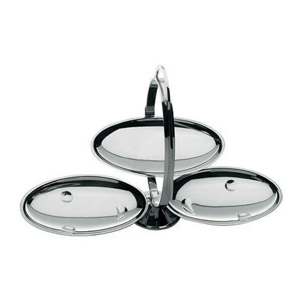 Alessi Faltbare Etagére 3-tlg. Anna Gong 3 Alessi Faltbare Etagére 3-tlg. Anna Gong