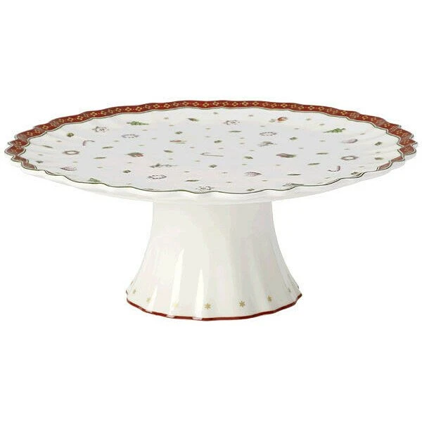 Villeroy & Boch Kuchenplatte Auf Fuß 28 Cm Toy's Delight 3 Villeroy & Boch Kuchenplatte Auf Fuß 28 Cm Toy's Delight