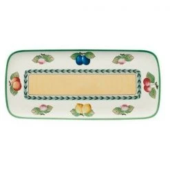 Villeroy & Boch Kuchenplatte 35x16 Cm French Garden Charm & Breakfast