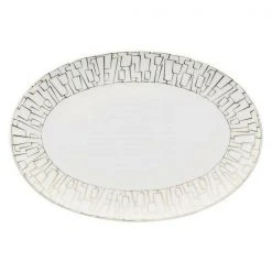 Rosenthal Platte 25x17 Cm TAC Skin Gold