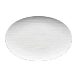 Rosenthal Platte Oval 30 Cm Mesh Weiß