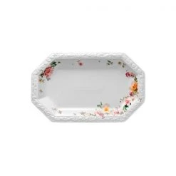 Rosenthal Platte 33x20 Cm Maria Pink Rose