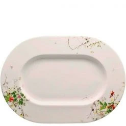 Rosenthal Platte 34 Cm Brillance Fleurs Sauvages