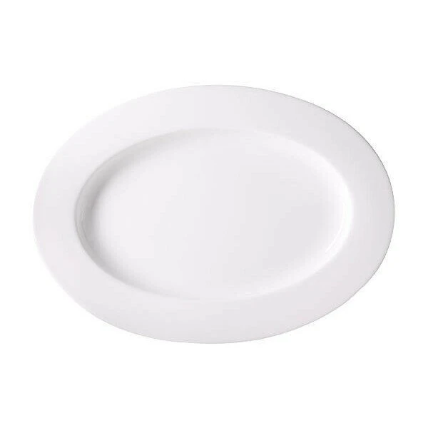 Dibbern Platte 34 Cm Oval Bone China Weiß 3 Dibbern Platte 34 Cm Oval Bone China Weiß