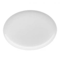 Rosenthal Platte 35cm Oval Jade Weiß