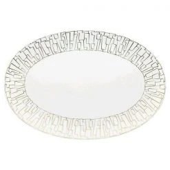 Rosenthal Platte 38x26 Cm TAC Skin Gold