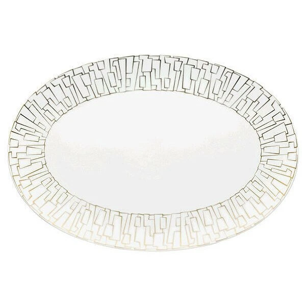 Rosenthal Platte 38x26 Cm TAC Skin Gold 3 Rosenthal Platte 38x26 Cm TAC Skin Gold