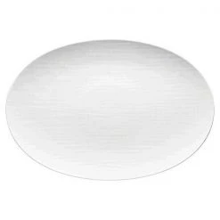 Rosenthal Platte Oval 42 Cm Mesh Weiß