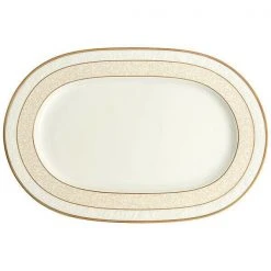 Villeroy & Boch Platte 35 Cm Oval Ivoire