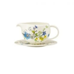 Rosenthal Sauciere 2-tlg. Brillance Fleur Des Alpes