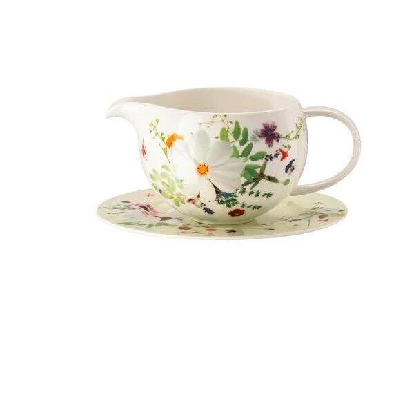 Rosenthal Sauciere Zweiteilig 0,55 L Brillance Bone China Grand Air 3 Rosenthal Sauciere Zweiteilig 0,55 L Brillance Bone China Grand Air