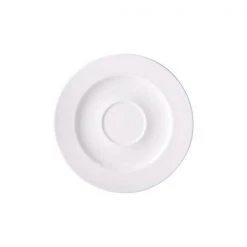 Dibbern Sauciereuntertasse Bone China Weiß