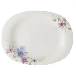 Villeroy & Boch Servierplatte 34cm Mariefleur Gris Basic