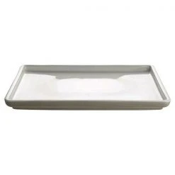 Alessi Servierplatte 36x24 Cm Tonale Light Grey