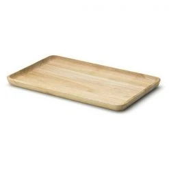 Continenta Tablett 34x21 Cm Gummibaum